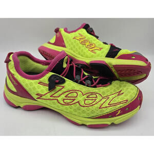 Zoot 7.5 Women's Shoes Ultra TT 7.0 Sports Running Shoe Yellow/Pink